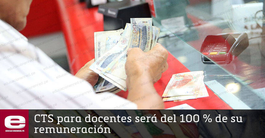 CTS 100% PARA DOCENTES: Todo sobre la modificación del Artículo 63 de la Ley de Reforma Magisterial