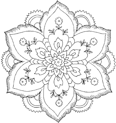 Flower Coloring Sheets on On Their Faces  That S Why I Share This Flower Coloring Pages