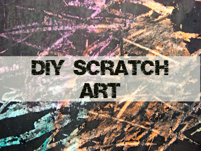 DIY scratch art