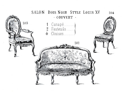 Furniture French on Fairy Llc   Victorian Clip Art   French Furniture   Paris Label