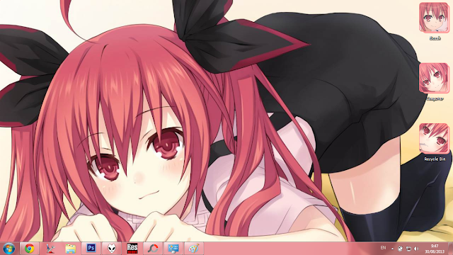 [Theme Win 7] Itsuka Kotori - Date A Live By Bashkara