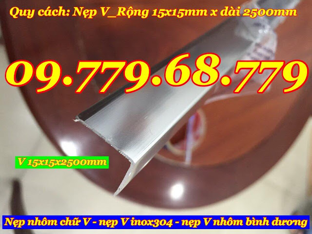 nẹp nhôm chữ v