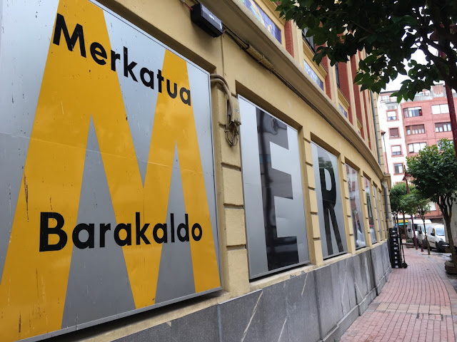 Cartel del mercado central de Barakaldo