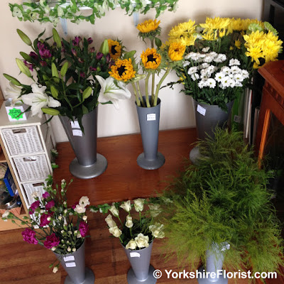  Fresh Flower selection at Yorkshire Florist shop