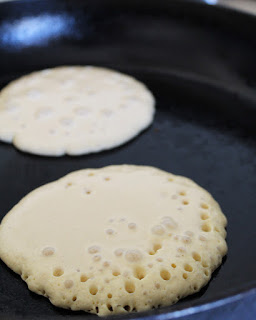 Hotcakes de avena con queso ricotta