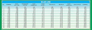 Rute Perjalanan dan Jadwal Keberangkatan City Shuttle Paramount Serpong (Blue Line)