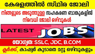 CSEB Kerala Recruitment 2022 - Apply For Latest 310 Junior Clerk, Cashier & Other Vacancies