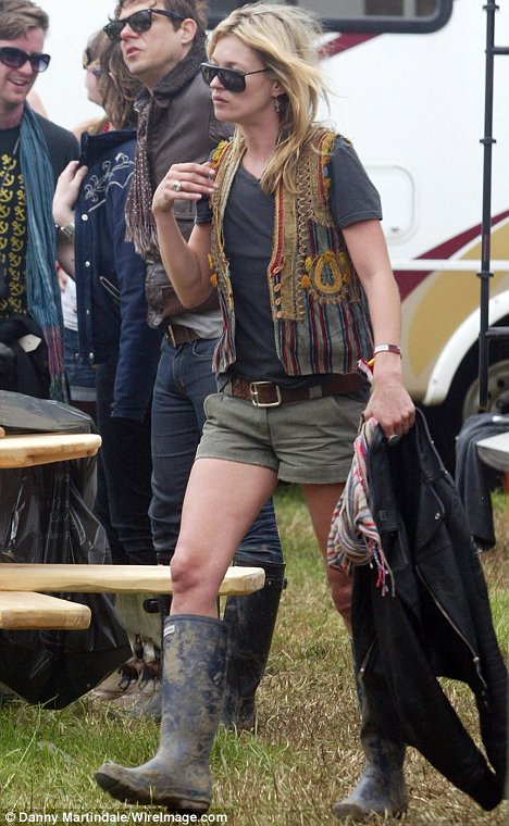 kate moss style. Glastonbury Kate Moss Style