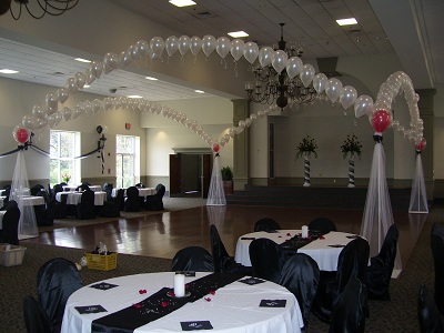 Balloons Wedding Decorations on Celebrate The Day  Wedding Reception Balloon Decorations By Celebrate