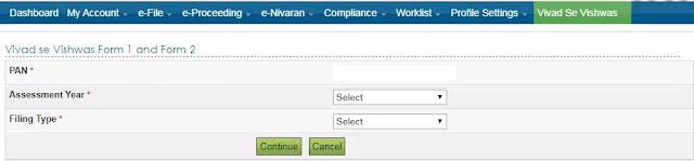 online-efiling-of-vivad-se-vishwas-forms-enabled-with-instructions online-efiling-of-vivad-se-vishwas-forms-enabled-with-instructions