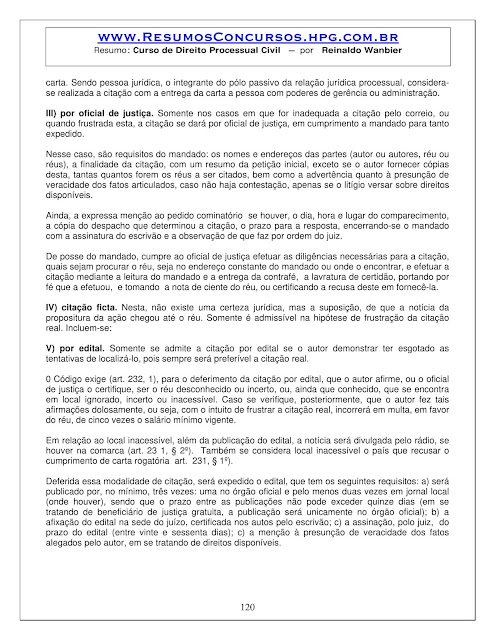 APOSTILA DIREITO PROCESSUAL CIVIL PDF