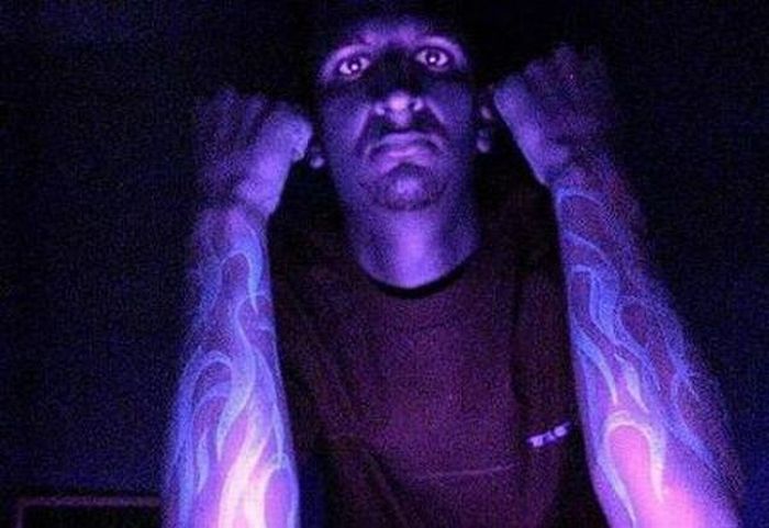 Black Light Tattoos