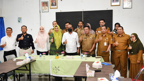Dewi Kumalasari Ansar kunjungi SMKN 1 Tanjung Uban