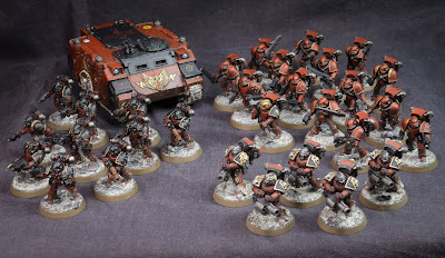 Horus Heresy Blood Angels Army for Discordia