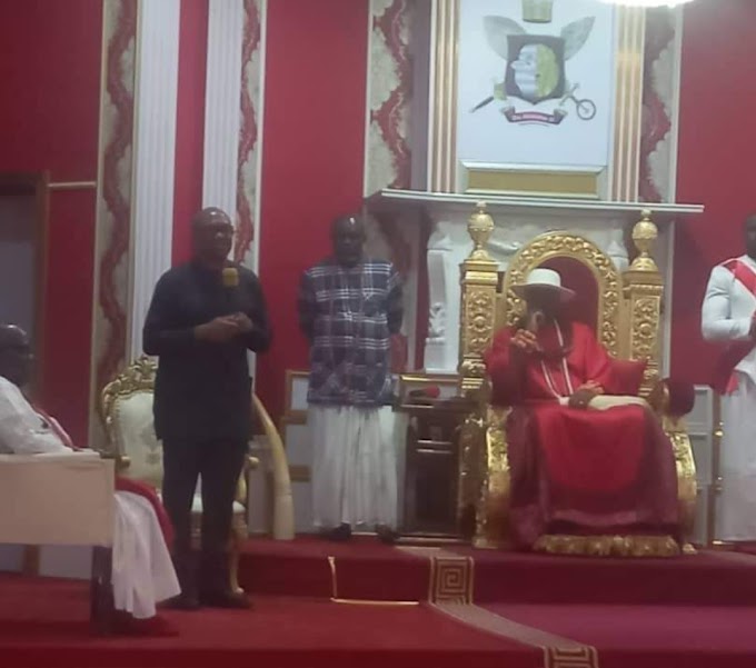 Peter Obi visit Olu Of Warri On First Anniversary