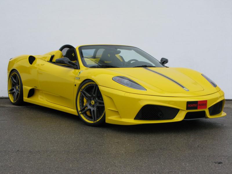 Novitec rosso ferrari scuderia spider 16m