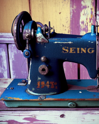 AI Generated Sewing Machine