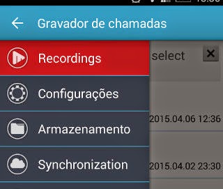 como gravar chamadas no android