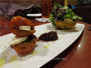 Roasted Tomato Napolean Salad Angle 1