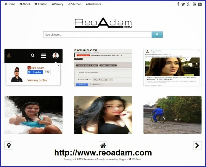 BLOG REO ADAM - TEKNIK BLOGGING