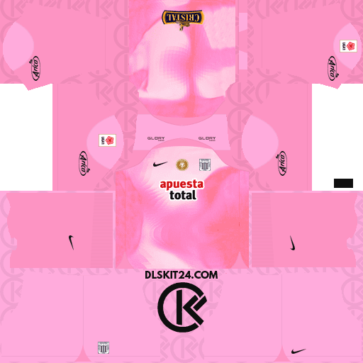 Alianza Lima Kits 2024 Nike - Dream League Soccer Kits 2024 (Goalkeeper Third)
