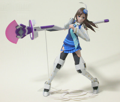 Anime  Papercraft - Phantasy Star Portable 2 Lumia Waber