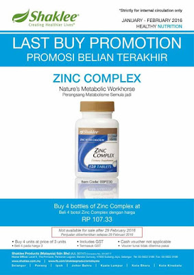 Zinc; Zinc Shaklee; perangsang metabolisme semulajadi; Shaklee Labuan; Shaklee Kudat; Shaklee Tawau; Shaklee Cameron; Shaklee Malaysia; Shaklee Balik Pulau; Shaklee Hebat