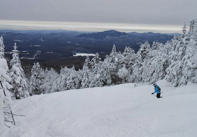 Upper Chatiemac trail at Gore on Saturday, Dec. 14, 2013.

The Saratoga Skier and Hiker, first-hand accounts of adventures in the Adirondacks and beyond, and Gore Mountain ski blog.