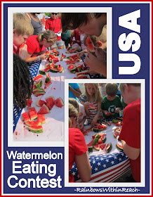 photo of: Watermelon Eating Contest on the Fourth of July