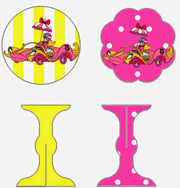 Penelope Pitstop: Free Printable Mini Cupcake Stand.