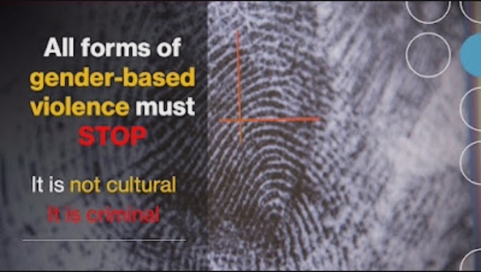 Violence against women and girls is not cultural but criminal