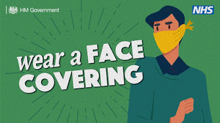 Face coverings UK Government