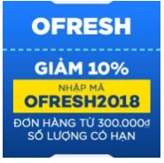  khuyến mãi tháng 2 ofresh