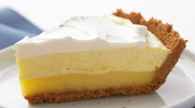 Triple Layer Lemon Pie