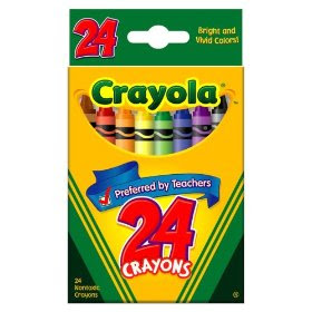 Pre-kindergarten toys - Crayola 24ct Crayons