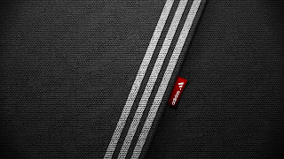 Adidas 3 Stripes Sport Logo Red Brand Sport HD Wallpaper