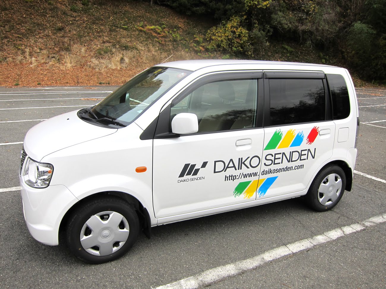 Daikosendenblog 社用車用ラッピング