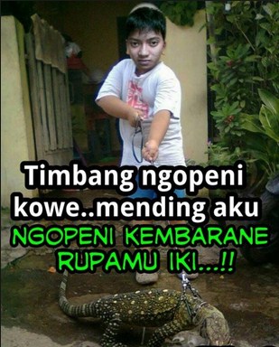 50 DP BBM Meme Jawa  Gokil dan Kocak