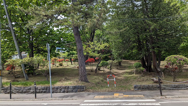 永倉新八が孫の手を引いて散策した小樽公園