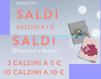 Logo Calzedonia: calzini bimbi a soli 1€ e stock 10 calzini donna a soli 10€ (1€ ciascuno)