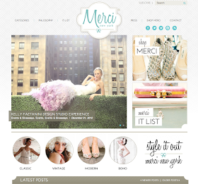 New Merci New York blog launches today