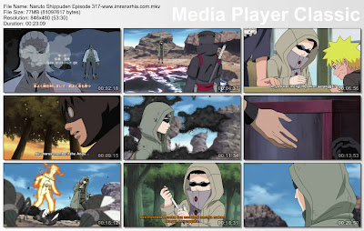 Download Film / Anime Naruto Episode 317 "Shino vs. Torune!" Shippuden Bahasa Indonesia