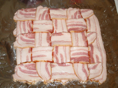 As promised here is a picture of the bacon explosion and the link to the