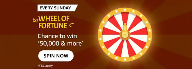 Amazon Every Sunday wheel of fortune quiz answers