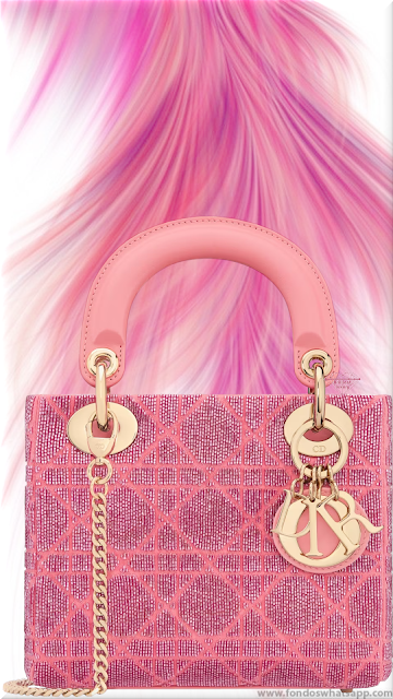 ♦Mini light pink Lady Dior bag in cannage cotton with micropearl embroidery #dior #ladydior #bags #pink #brilliantluxury