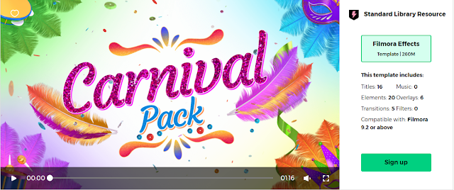 Carnival Vol.2 Pack - Filmora 9.3 Collection Video Effects