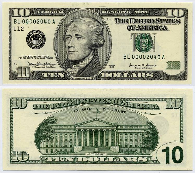 10 dollar bill template. 10 dollar bill template