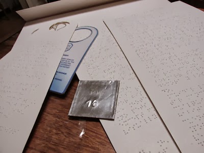 SE HACE FOLLETERÍA EN BRAILLE PARA HOTELES