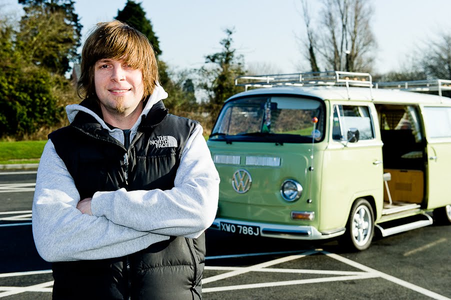 who has a history of rescuing VW Camper vans from a rusty grave having