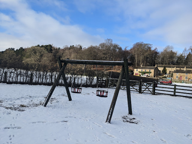 Blanchland Playground Swings